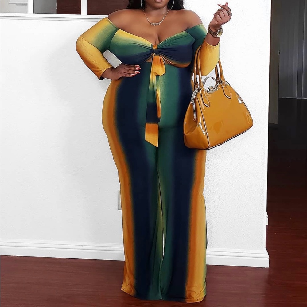 Asoph Sunset Peak-a-boo Jumpsuit